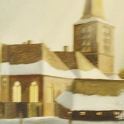 Mandy Nellestein Schilderij Oude Kerk Lunteren