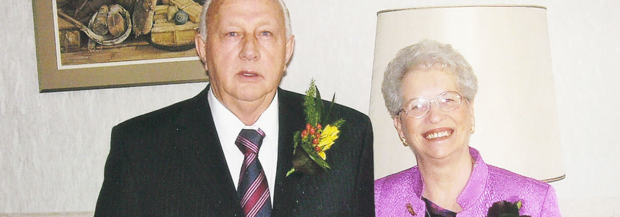Rik en Gerda Zeggelaar Lunteren 65 jaar getrouwd